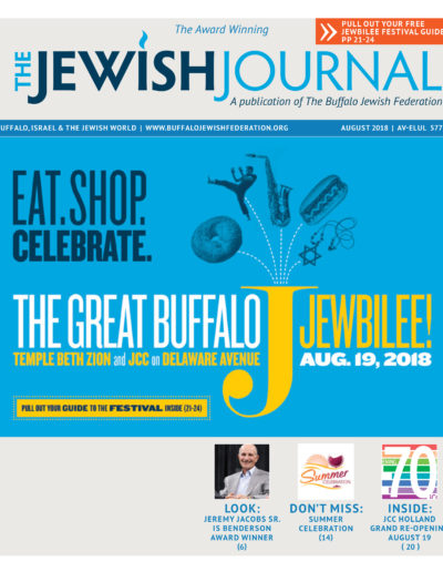 Jewish Journal - JJWNY August 2018 cover