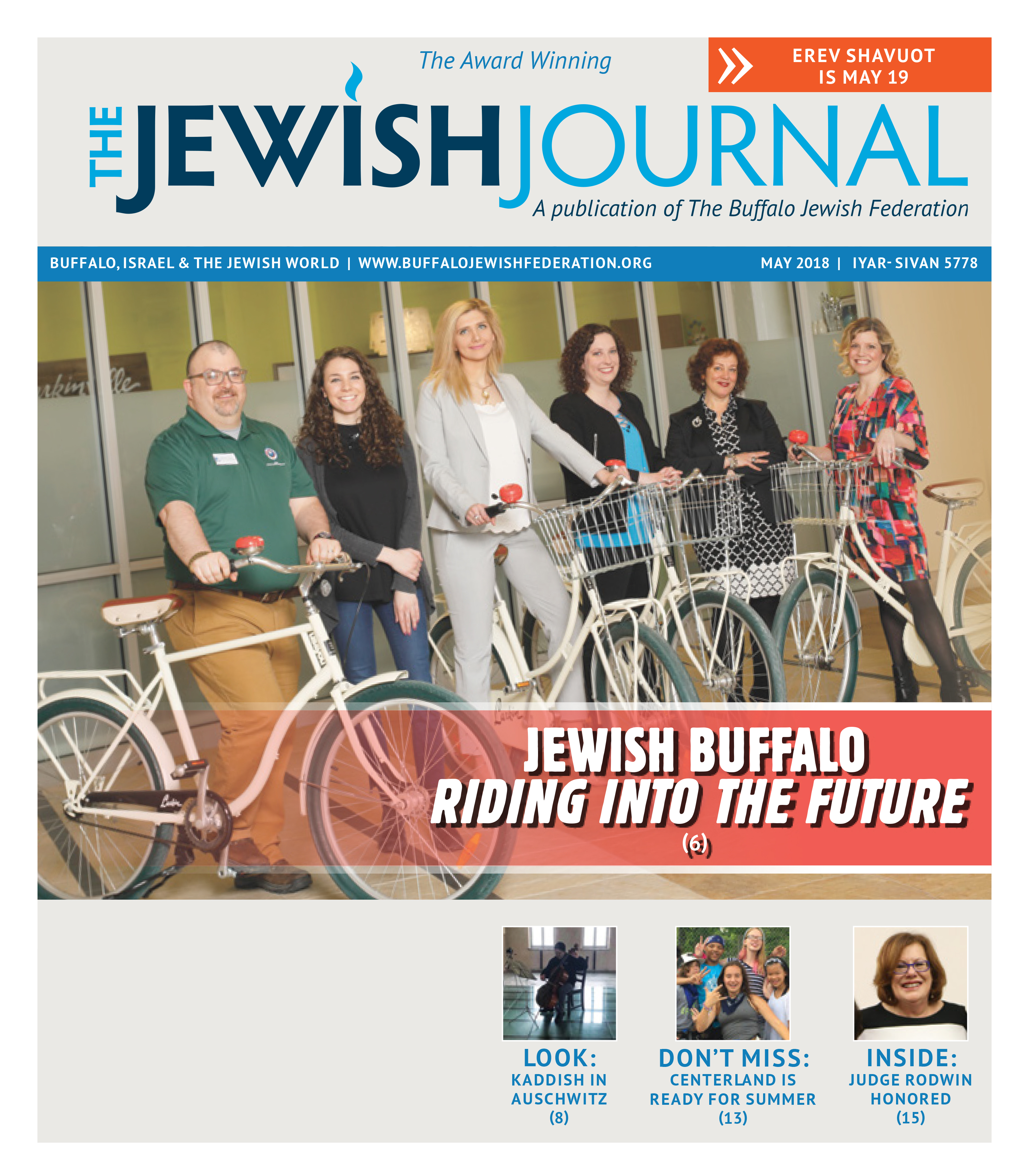 Jewish Journal - JJWNY May 2018 Cover