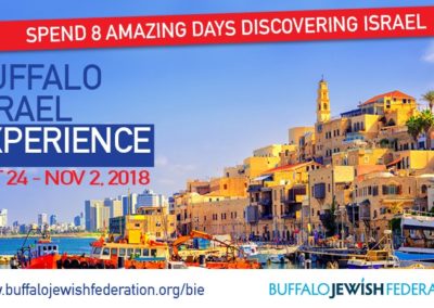 BUFFALO ISRAEL EXPERIENCE 2018 - BIE cover photo option 1
