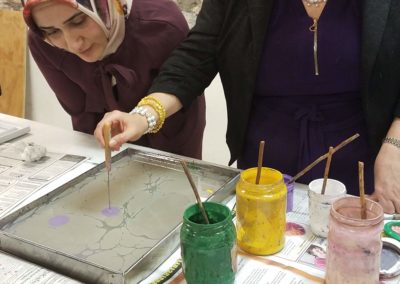 WOMEN'S MULTICULTURAL GROUP - EBRU: TURKISH WATER TABLE ART 3.7.19 - 20190307 192623 e1552057961233