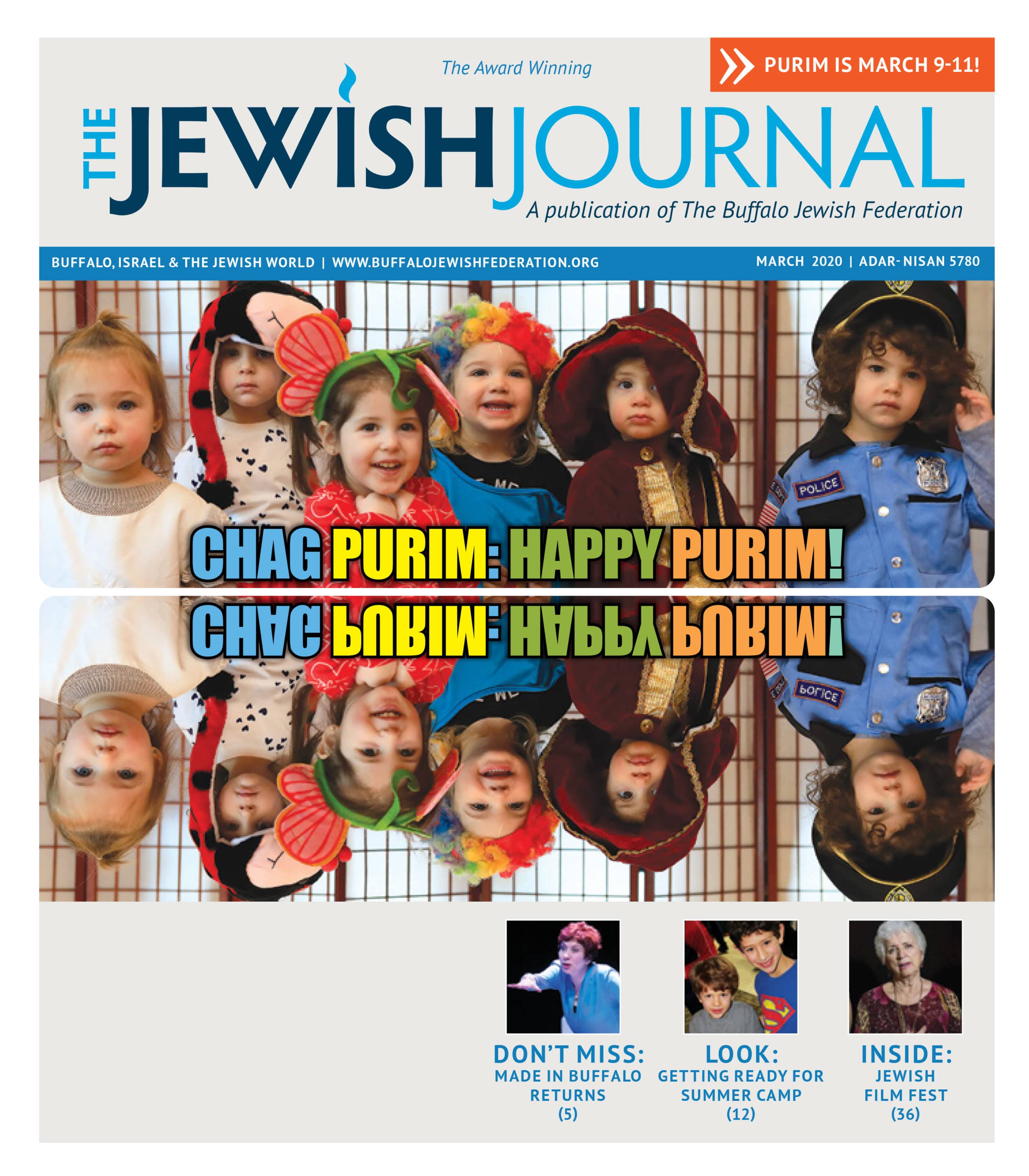Jewish Journal - JJWNY March 2020 Cover scaled