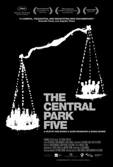 Engage in Racial Justice Resources - The Central Park Five poster 1