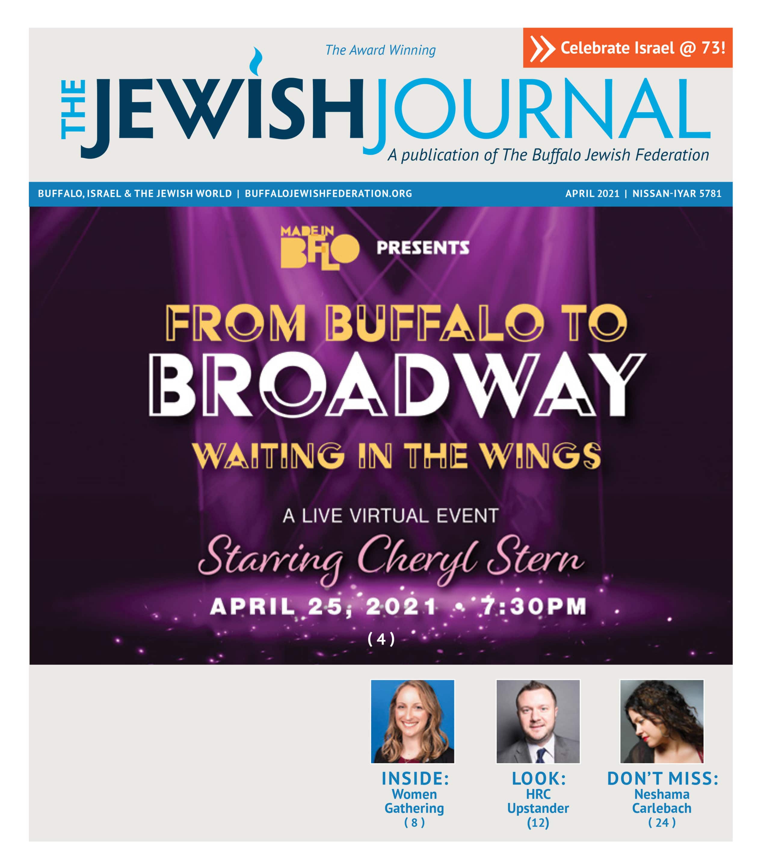Jewish Journal - April 2021 Cover scaled