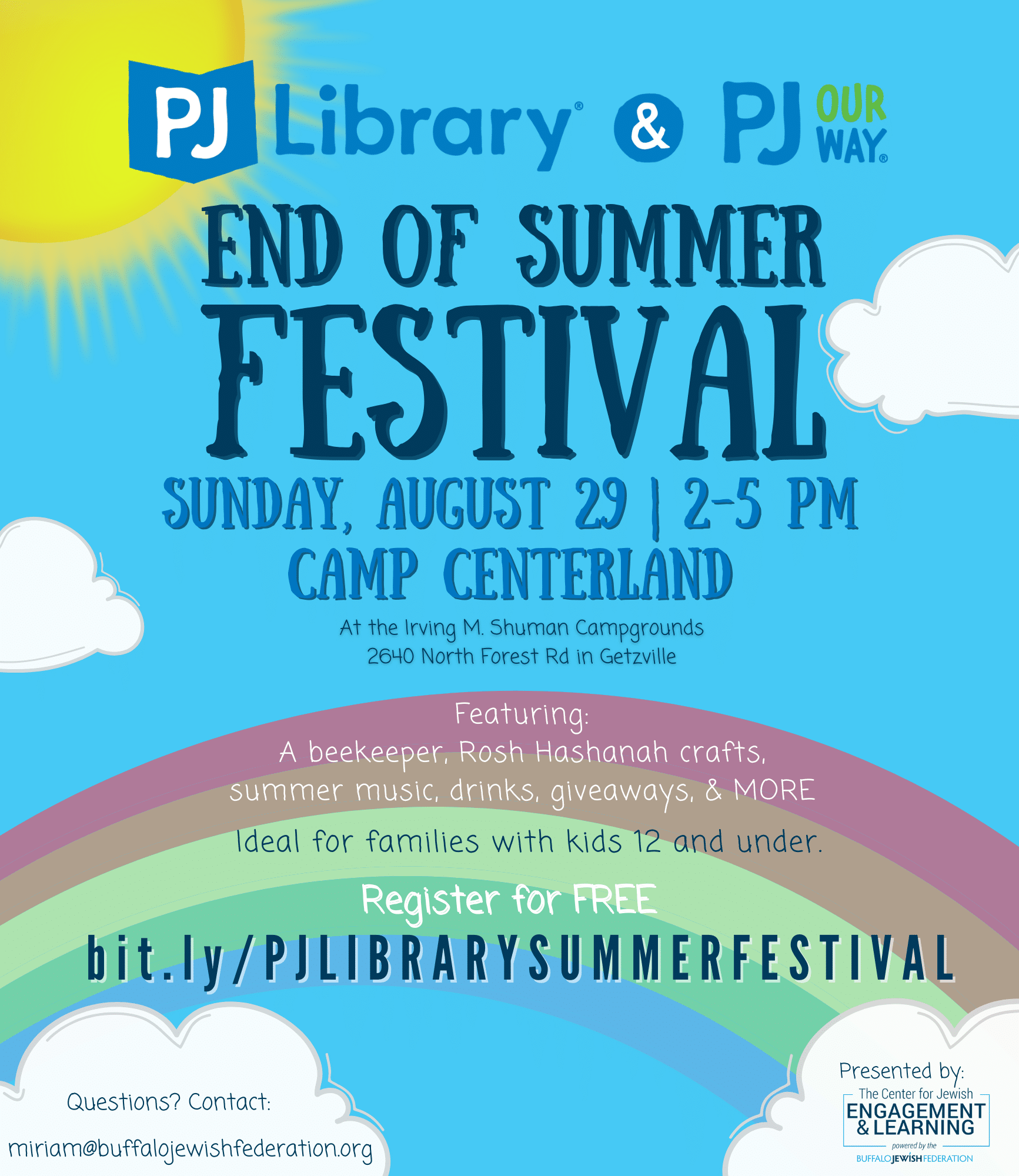 PJ Library & PJOW End of Summer Festival - festival 1