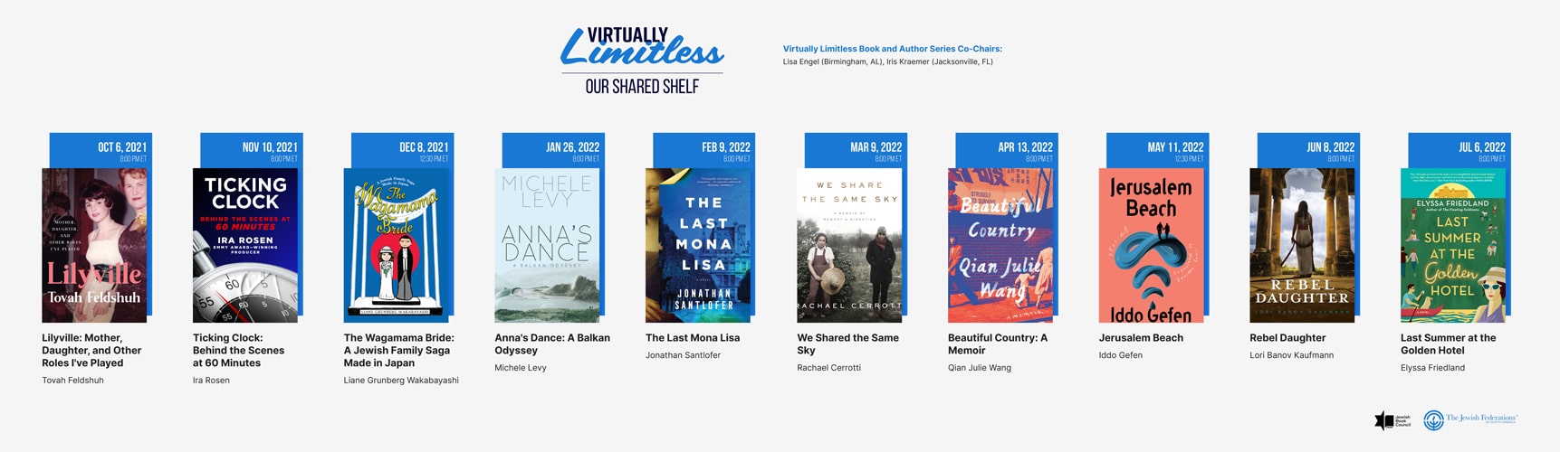 Virtually Limitless: Our Shared Shelf Book and Author Series - Our Shared Shelf Season