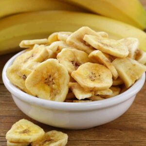 What is on our Seder plates this year? - banana chips