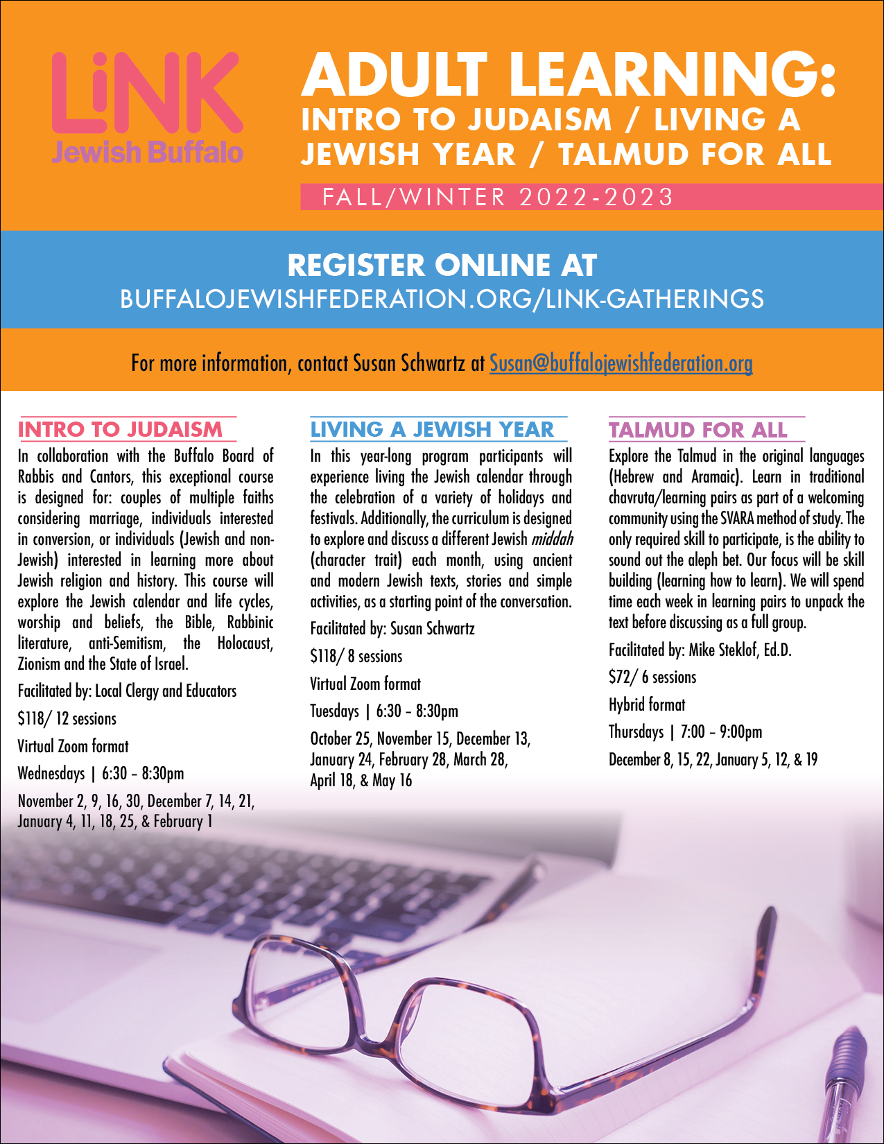 Intro to Judaism - LiNK Intro JewishYear Talmud Fall22