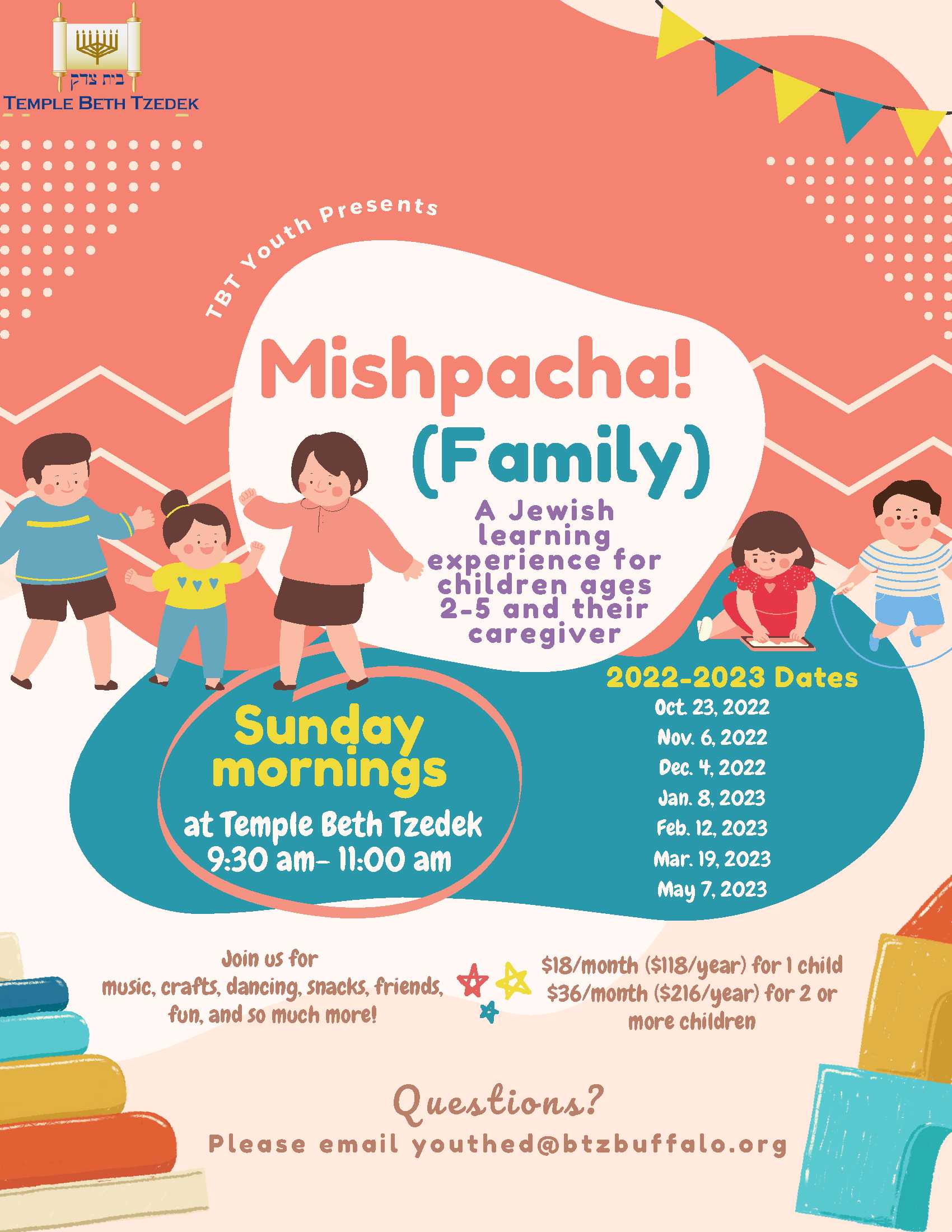 TBT Youth Presents Mishpacha! - Mishpacha Flyer 2022