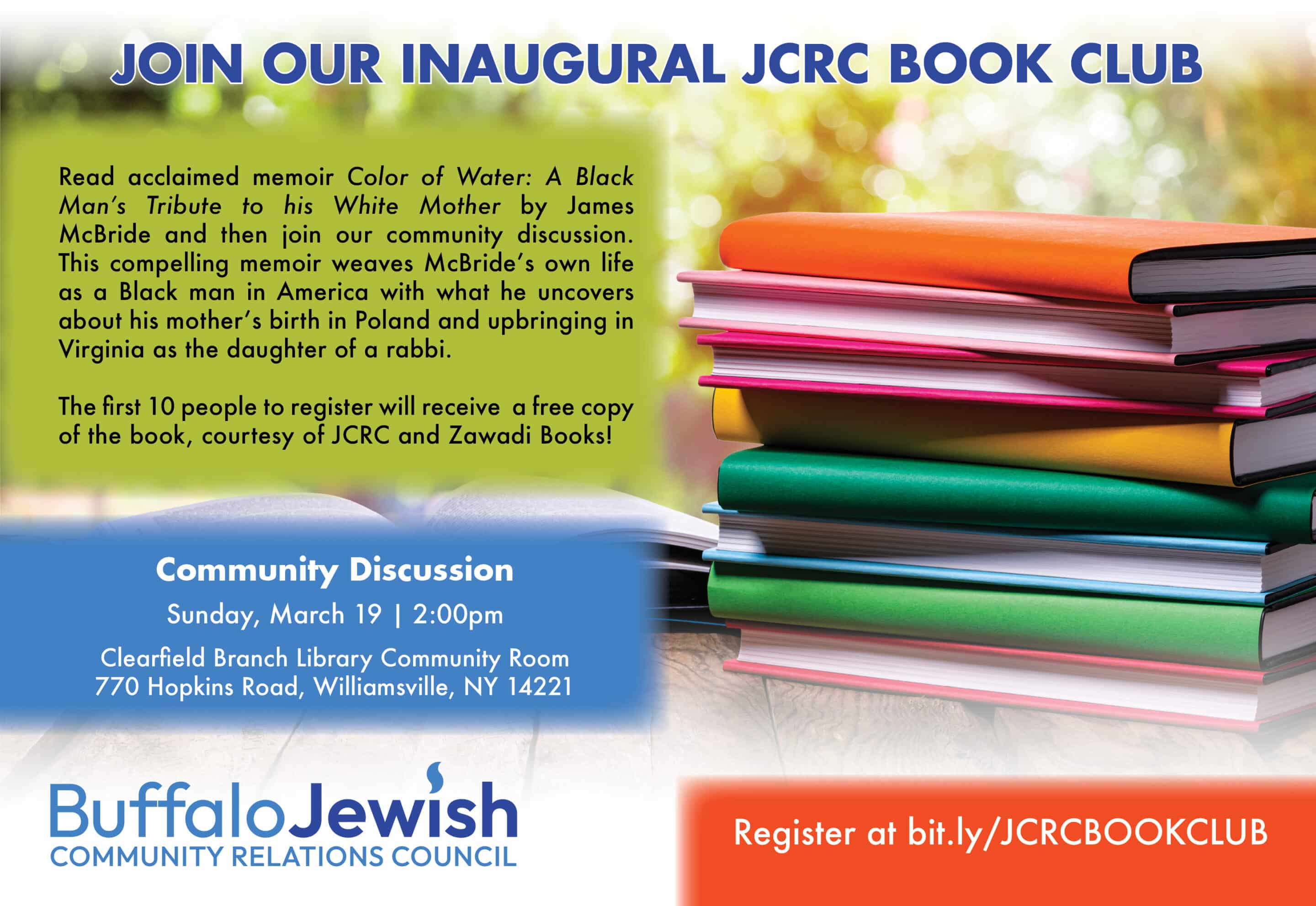 JCRC Book Club - jcrc book club rev