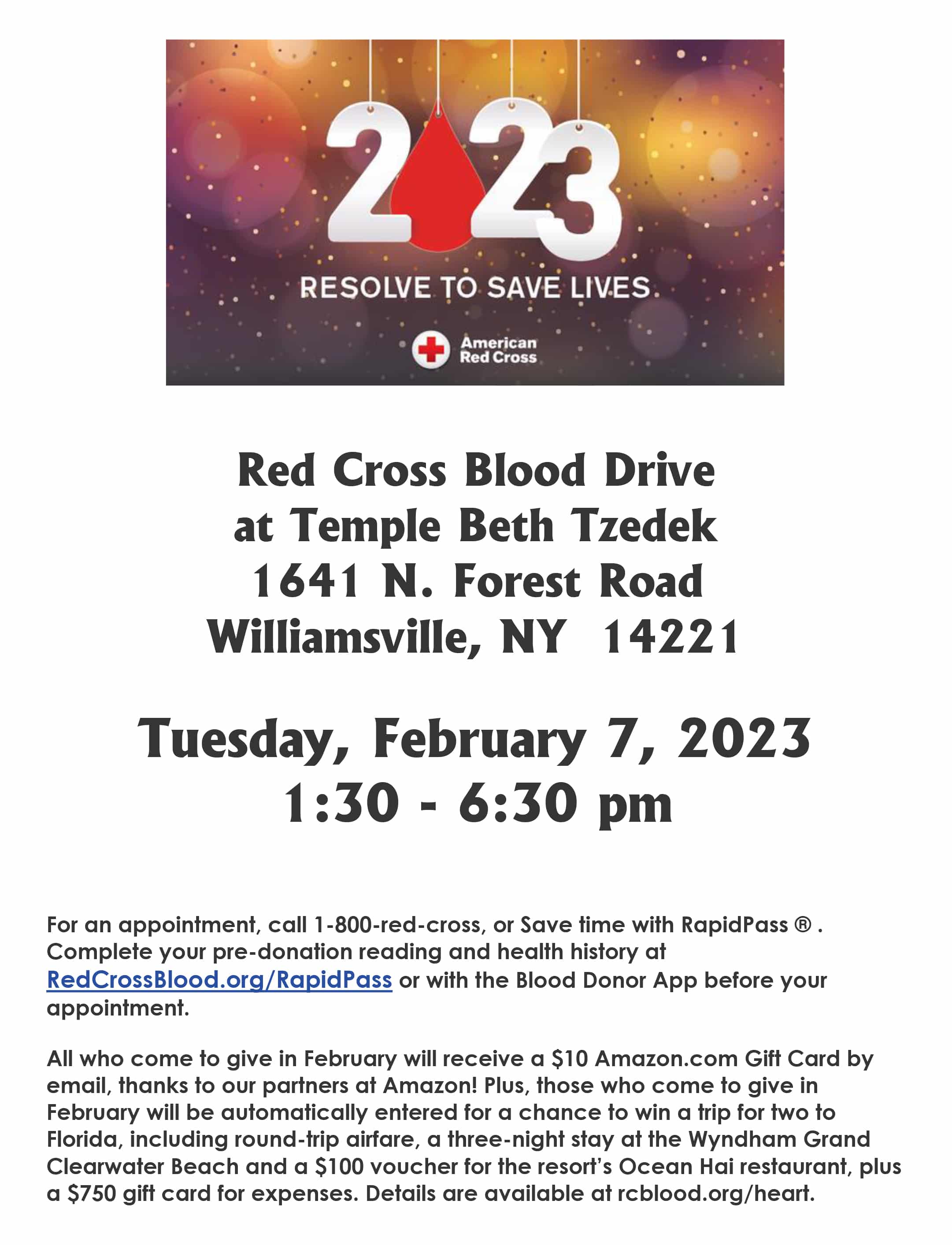 Red Cross Blood Drive - Red Cross Blood Drive february 7 2023