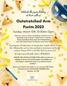 Outstretched Arm Purim 2023 - OA Purim Party