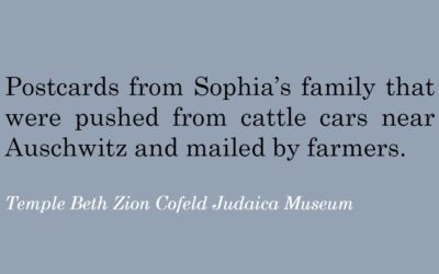 Sophia Veffer - Postcards from Sophias family