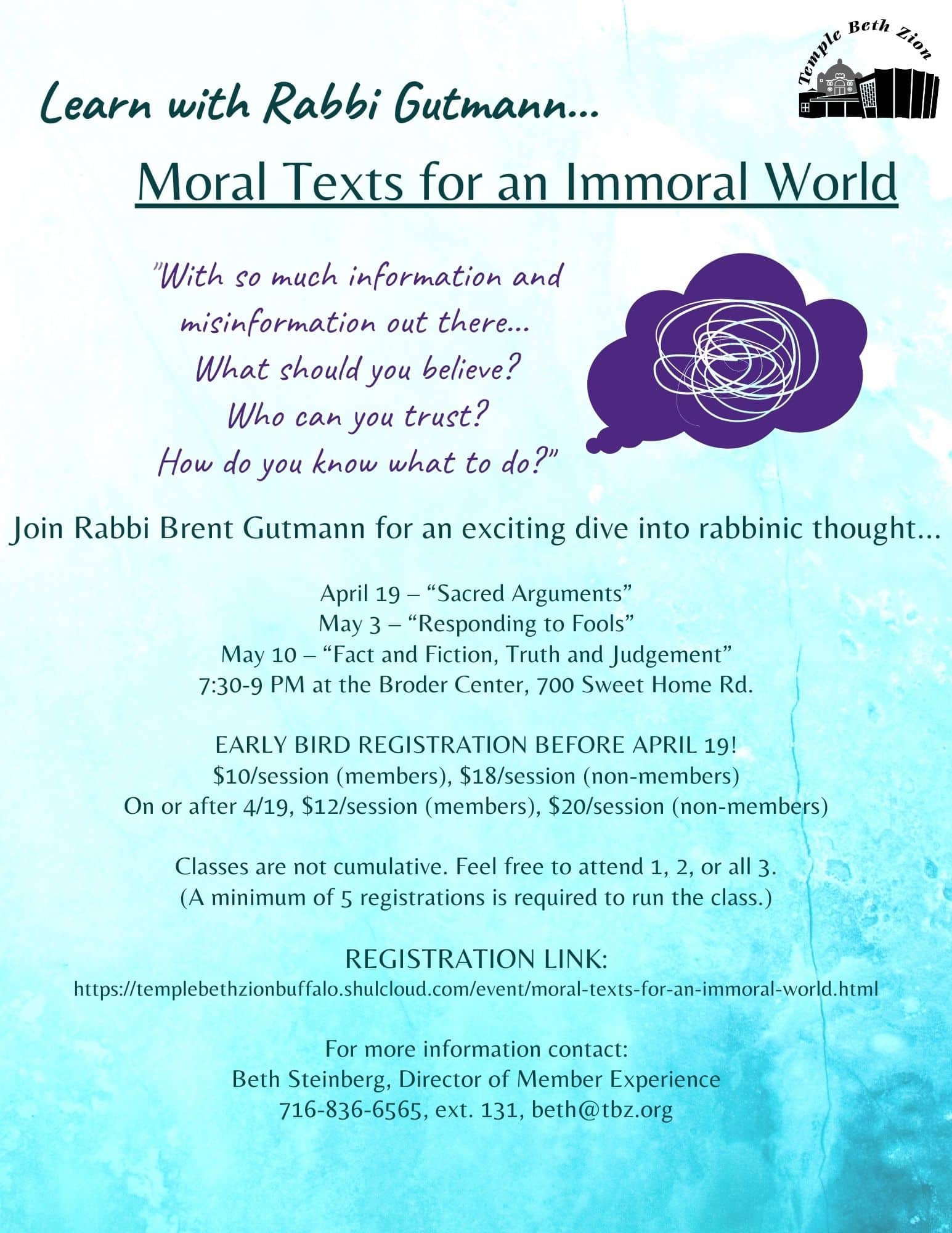 Moral Texts for an Immoral World - Updated Moral