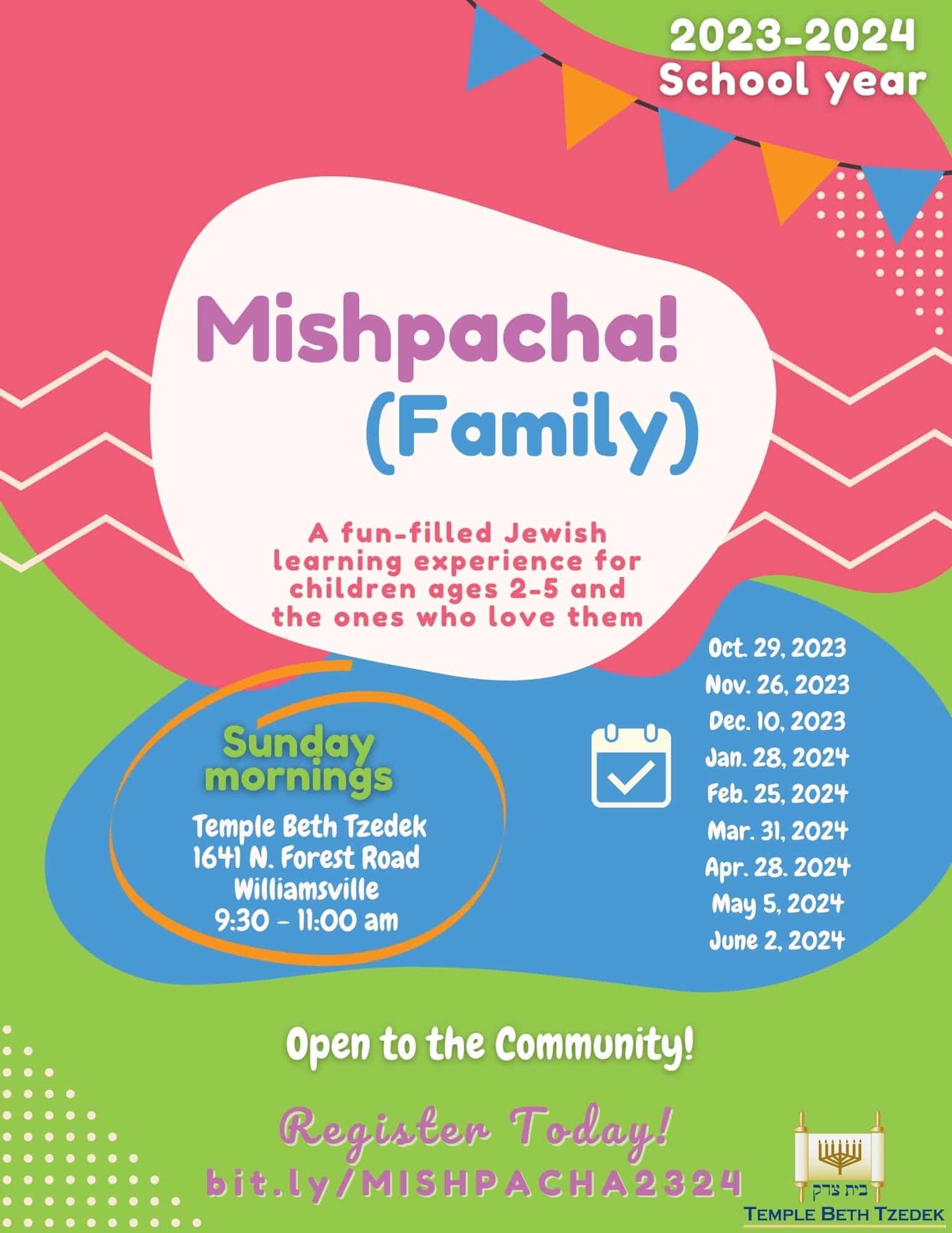 Mishpacha (Family) - Mishpacha Flyer 2023 2024 rev