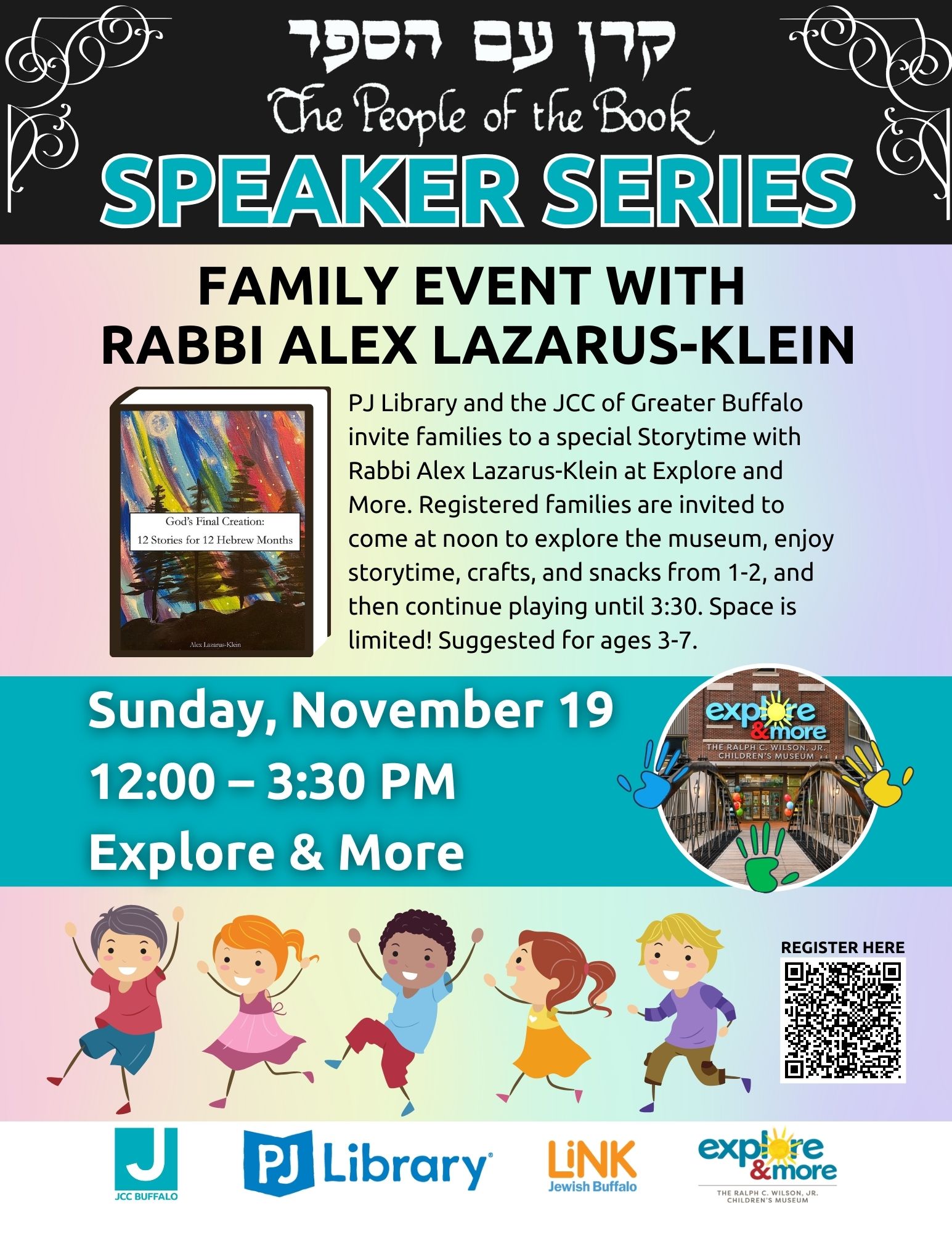 Family Event with author Alex Lazarus-Klein - Family Event Rabbi