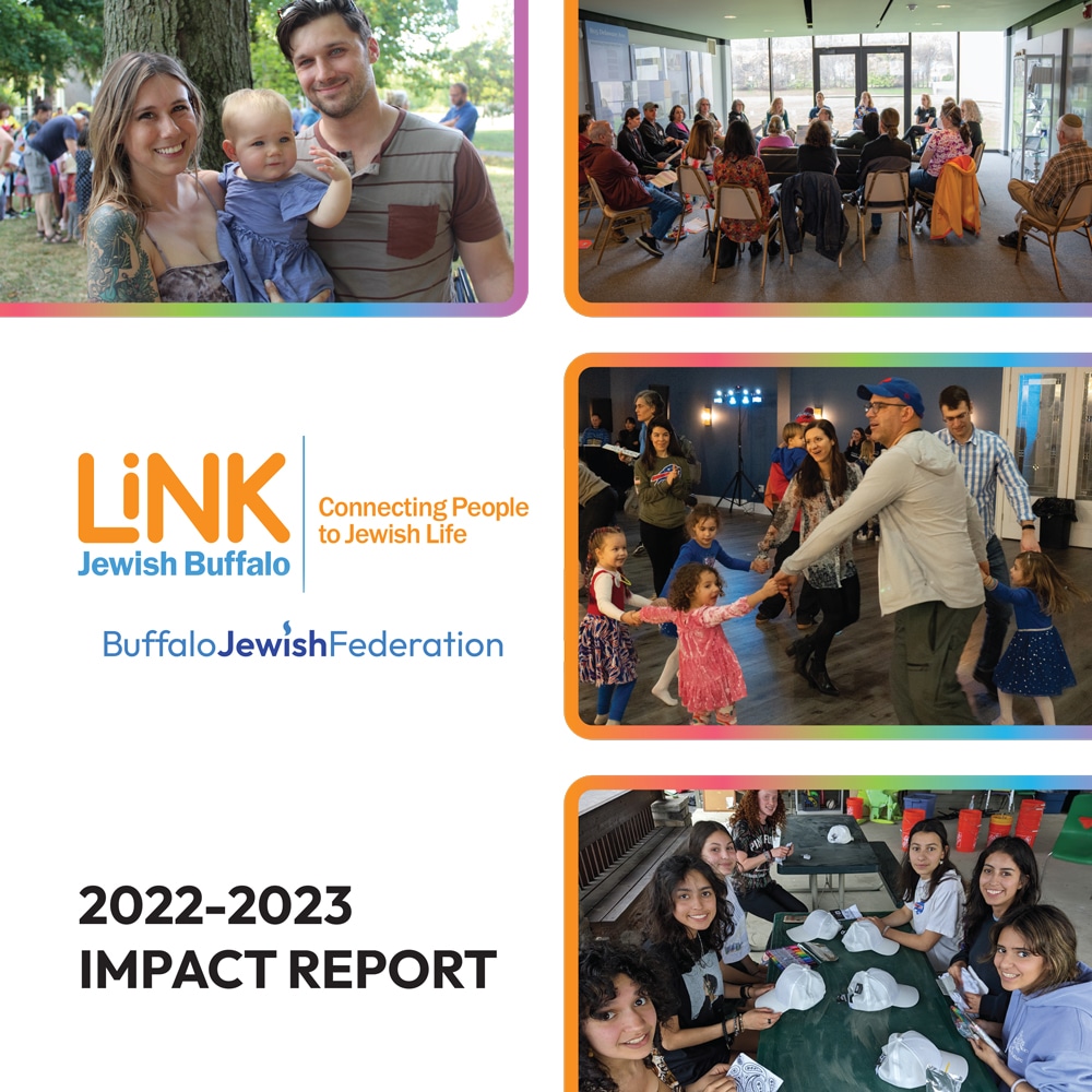 LiNK Jewish Buffalo - LiNK Impact Report 2023 cover