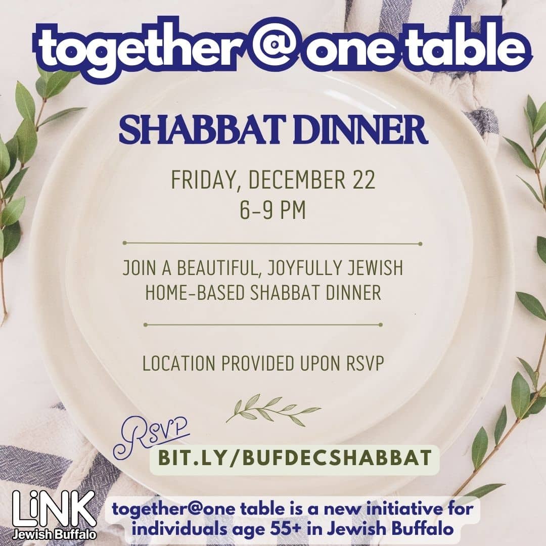 Together@OneTable Shabbat Dinner - together @ one table dec 2023