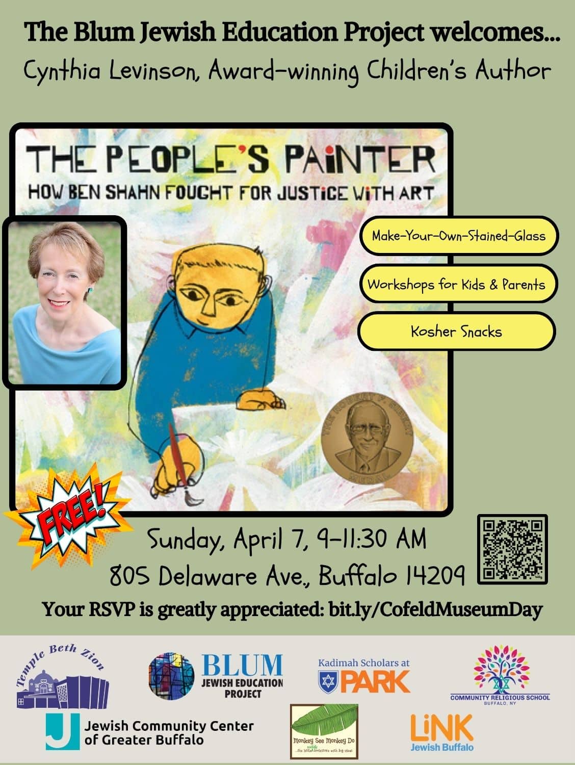 The Blum Jewish Education Project - Cynthia Levinson - Peoples Painter94