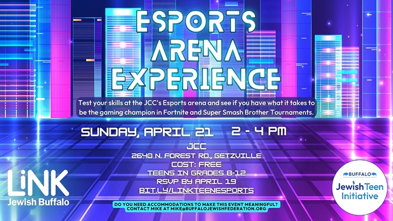 Teen ESports Arena Experience - Esports Arena Experience form header