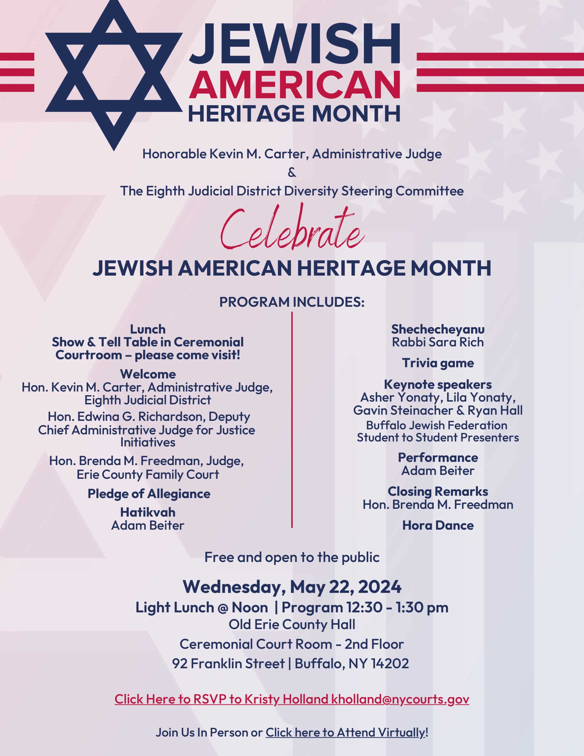 8th Judicial District JAHM Celebration - Jewish American Invitation scaled