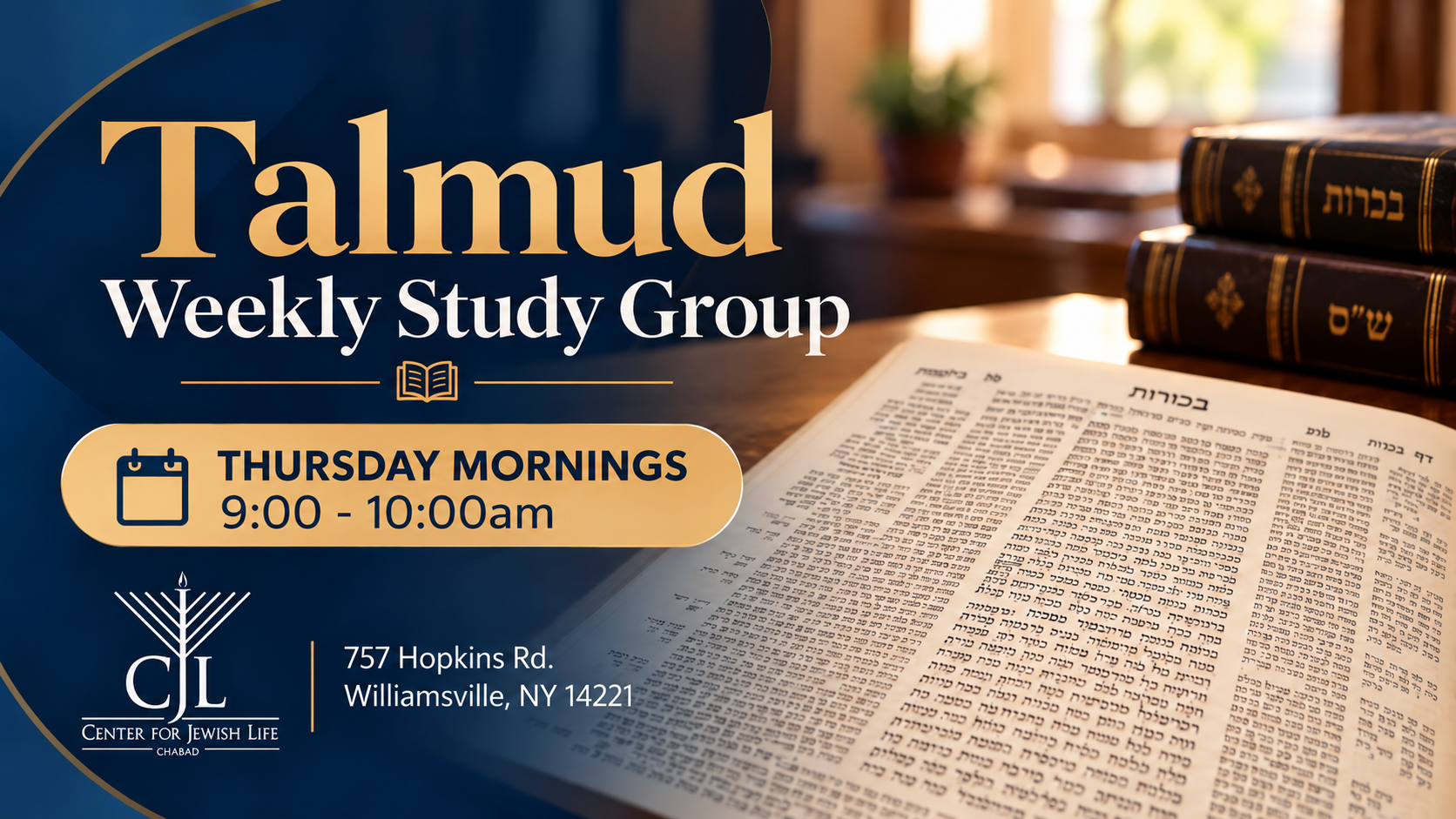 Talmud Weekly Study Group